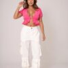 BLUSITA VUELO FUCSIA tabata ropa femenina
