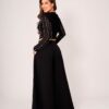 Pantalón de tiro alto con pierna ancha y fluida. Elegante, cómodo y versátil, ideal para looks casuales o formales By Tabata Ropa Femenina